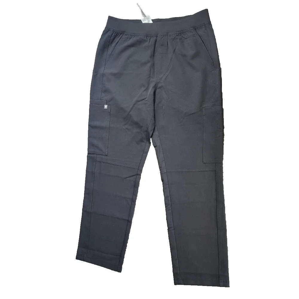 FIGS M Axim Cargo Scrub Pants Medical Doctor Nurse Elastic Waist MS